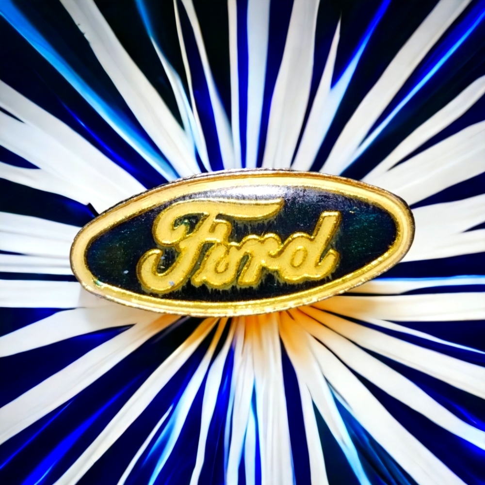 Late '60s early '70s Ford vintage pinback